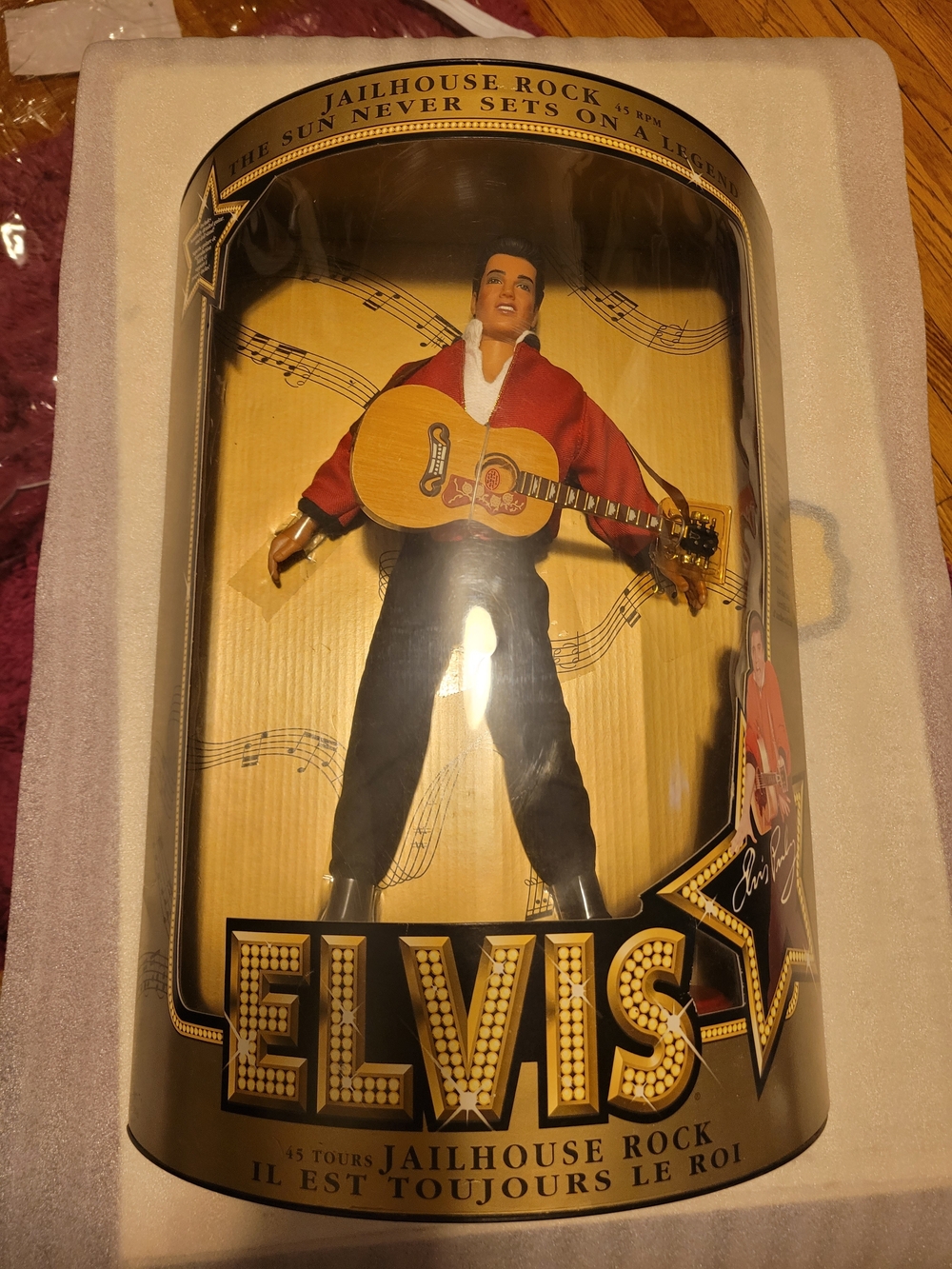 BNIB Vintage Elvis Presley Collectible "Jailhouse Rock" doll Elvis Presleycore